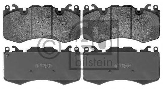 Комплект тормозных колодок, дисковый тормоз FEBI BILSTEIN 116126