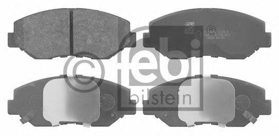 Комплект тормозных колодок, дисковый тормоз FEBI BILSTEIN 16552