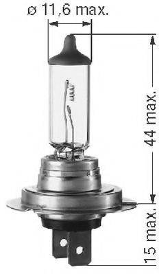 Лампа накаливания, основная фара BERU 112554