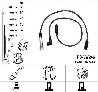 Комплект проводов зажигания NGK 7363