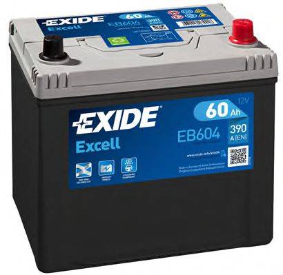 Стартерная аккумуляторная батарея; Стартерная аккумуляторная батарея EXIDE _EB604