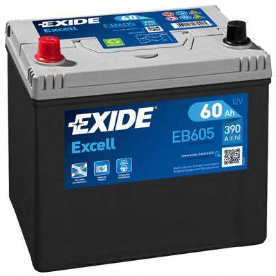 Стартерная аккумуляторная батарея; Стартерная аккумуляторная батарея EXIDE EB605