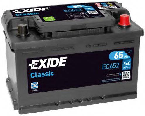 Стартерна акумуляторна батарея; Стартерна акумуляторна батарея EXIDE EC652