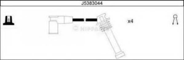 Комплект проводов зажигания NIPPARTS J5383044