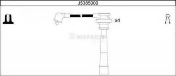Комплект дротів запалення NIPPARTS J5385000