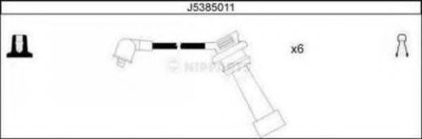 Комплект проводов зажигания NIPPARTS J5385011