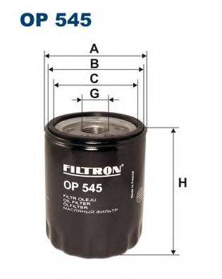 Масляний фільтр FILTRON OP545