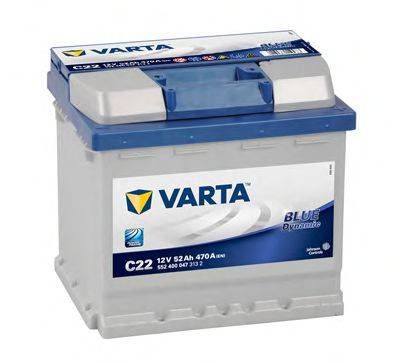 Стартерна акумуляторна батарея; Стартерна акумуляторна батарея VARTA 5524000473132