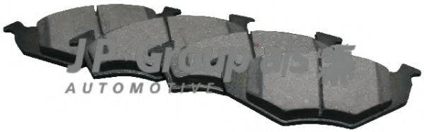 Комплект тормозных колодок, дисковый тормоз JP GROUP 1163602910