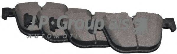 Комплект тормозных колодок, дисковый тормоз JP GROUP 1463701810
