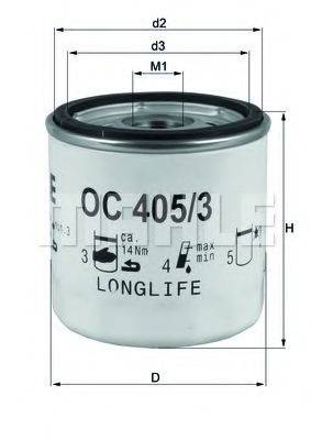MAHLE ORIGINAL OC4053 Масляный фильтр