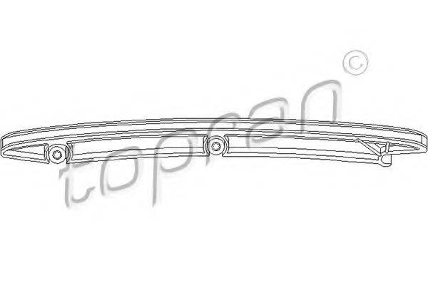 Планка заспокійника, ланцюг приводу TOPRAN 205 559