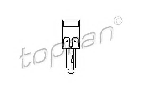 TOPRAN 303884 Вимикач ліхтаря сигналу гальмування