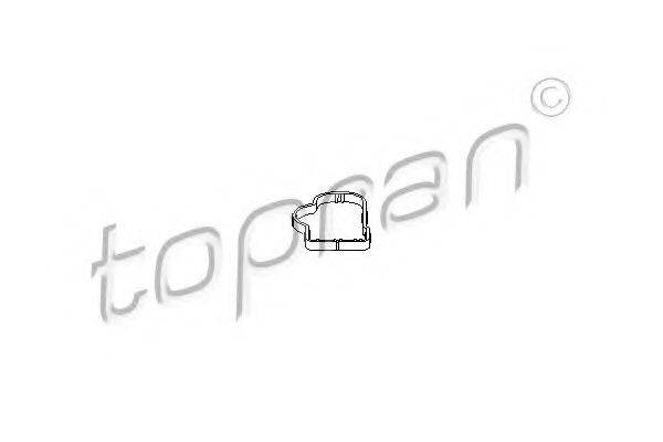 Прокладка, впускной коллектор TOPRAN 207 617