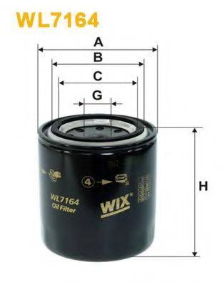 Масляный фильтр WIX FILTERS WL7164