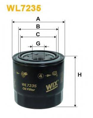 Масляний фільтр WIX FILTERS WL7235