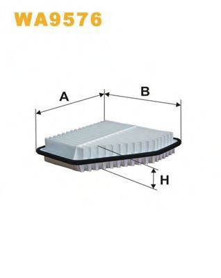 Повітряний фільтр WIX FILTERS WA9576