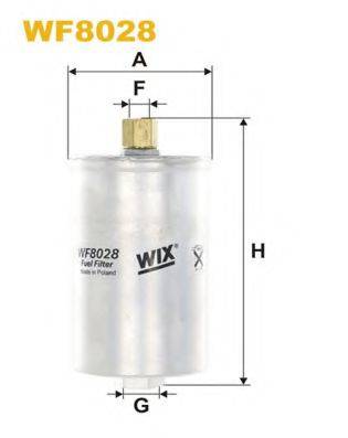 Топливный фильтр WIX FILTERS WF8028
