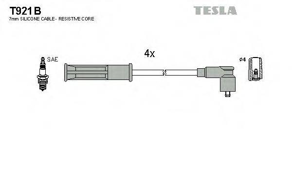 TESLA T921B Комплект проводов зажигания