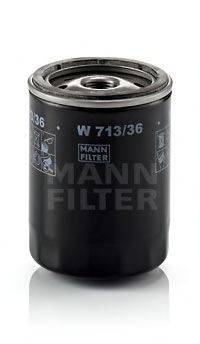 Масляный фильтр MANN-FILTER W 713/36