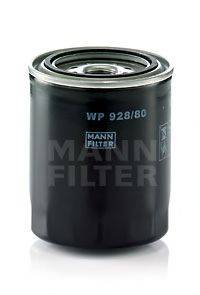 Масляный фильтр MANN-FILTER WP 928/80