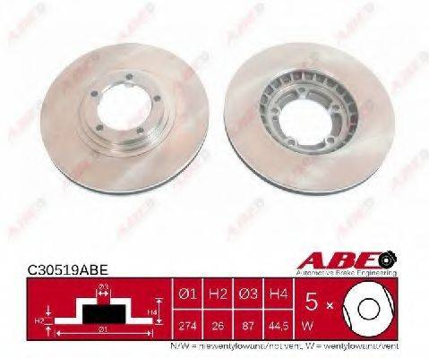 Тормозной диск ABE C30519ABE