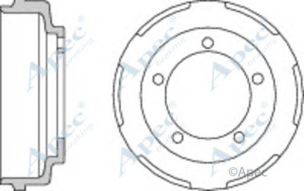 Гальмівний барабан APEC BRAKING DRM9921