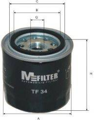 Масляный фильтр MFILTER TF 34
