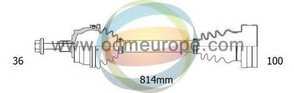 ODM-MULTIPARTS 18212540 Приводний вал