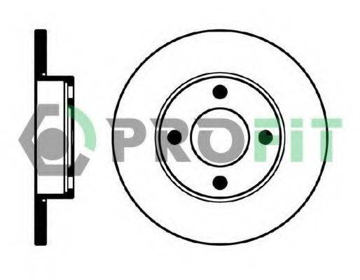 Тормозной диск PROFIT 5010-0048