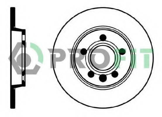 Тормозной диск PROFIT 5010-1012