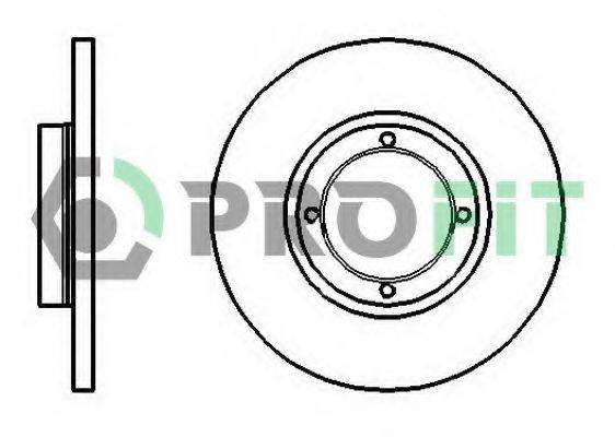 гальмівний диск PROFIT 5010-1076