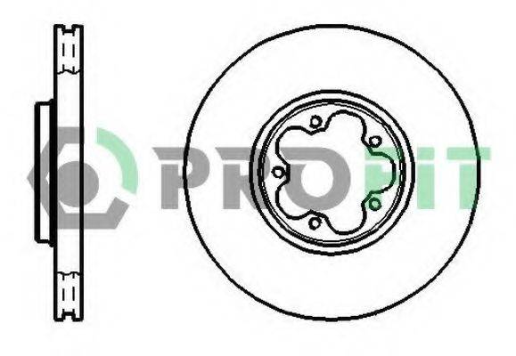 гальмівний диск PROFIT 5010-1112