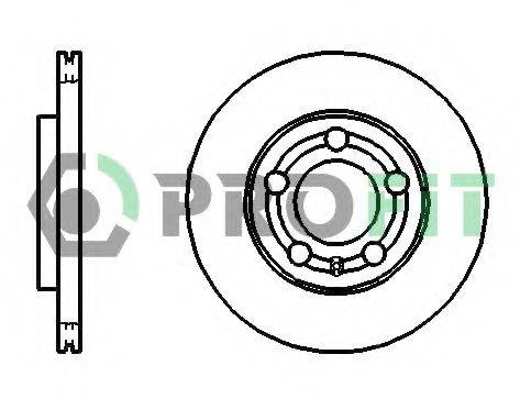 Тормозной диск PROFIT 5010-1164