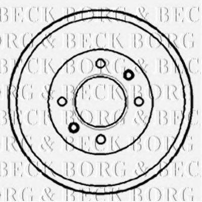 BORG & BECK BBR7088 Гальмівний барабан