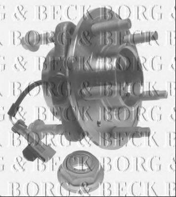 Комплект подшипника ступицы колеса BORG & BECK BWK1192