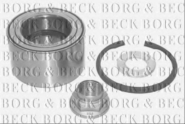 Комплект підшипника ступиці колеса BORG & BECK BWK799