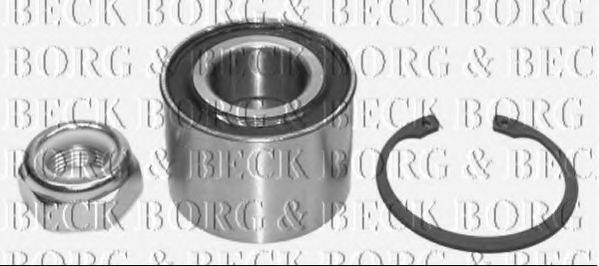 Комплект подшипника ступицы колеса BORG & BECK BWK065