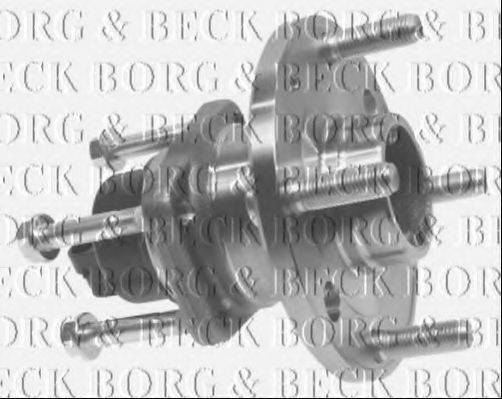 Комплект підшипника ступиці колеса BORG & BECK BWK1139