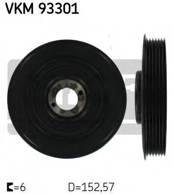 Ремінний шків, колінчастий вал SKF VKM 93301