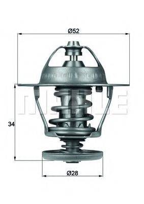 BEHR TX6888D Термостат, що охолоджує рідину