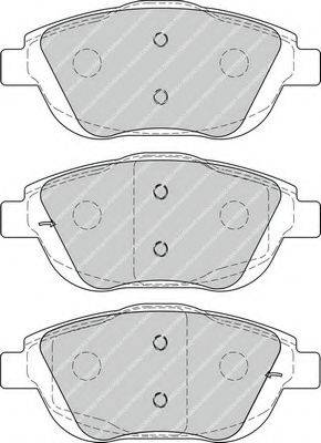 Комплект гальмівних колодок, дискове гальмо FERODO FDB4288