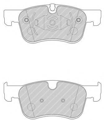Комплект тормозных колодок, дисковый тормоз FERODO FDB4679