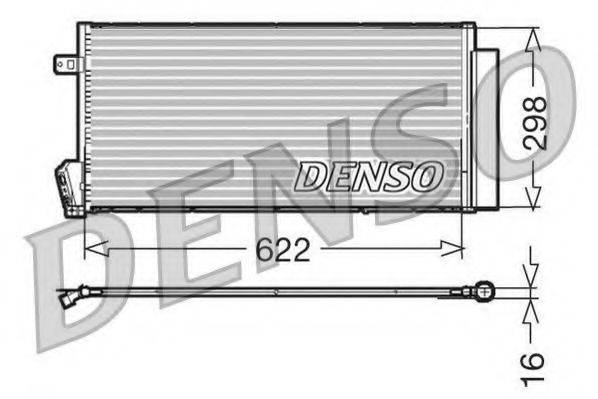 Конденсатор, кондиціонер DENSO DCN09018
