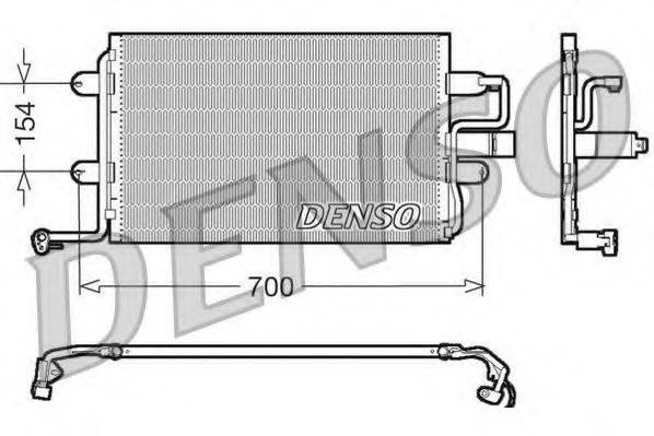 Конденсатор, кондиционер DENSO DCN32017