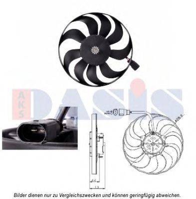 AKS DASIS 048113N Вентилятор, охолодження двигуна