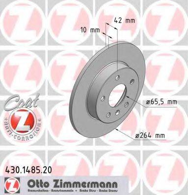 ZIMMERMANN 430148520 Тормозной диск